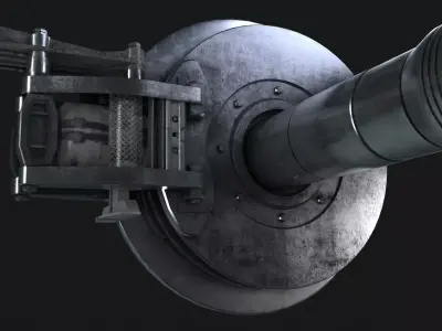 Point Cloud Animation Low-poly 3D model