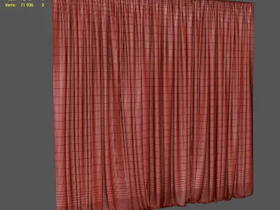 Curtain 114 3D model