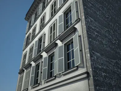 Old Building VI 3D model