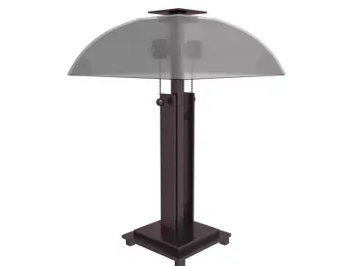 40 Metal frame lights collection 3D model