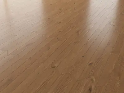  Parquet Oak Nut WWL set 6 3D model