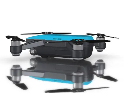 DJI Spark Drone for Element 3D 3D model