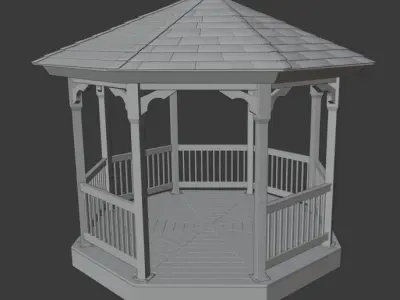 Gazebo Garden 3D model
