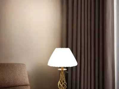 Table Lamp 3D print model 20