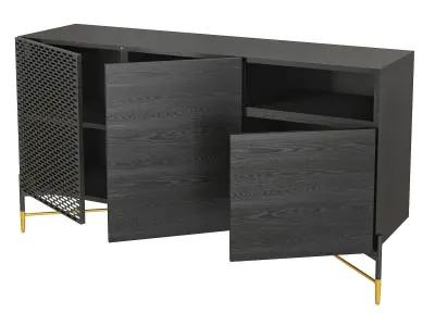Kave Home Milian Sideboard Low-poly 3D model