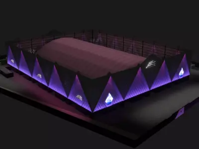 Onyx Arena - Jeddah Saudi Arabia 3D model