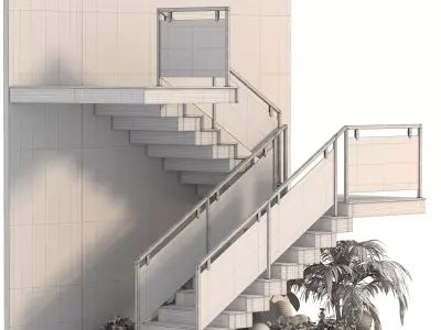 Staircase 09 3D model