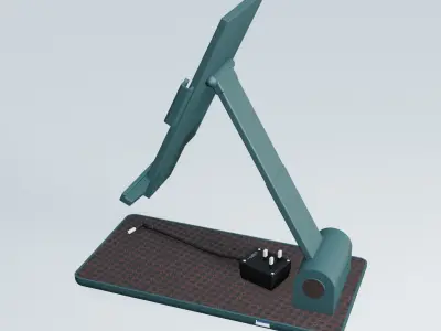 PHONE STAND HOLDER Low-poly 3D model