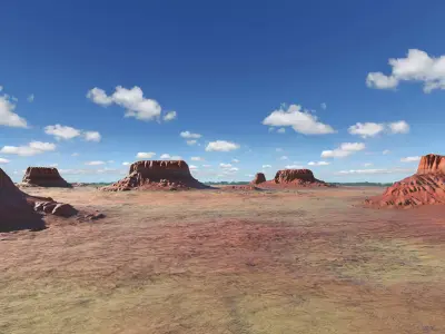 Arizona Desert 10 3D model