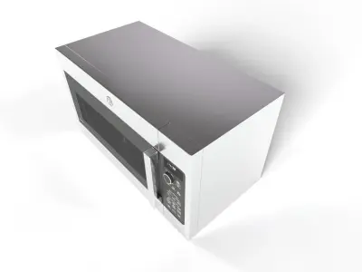 GE Profile Over-the-Range Sensor Microwave Oven 3d Model 3D model