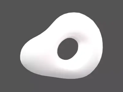 Abstract Shape v21 002 Low-poly 3D model