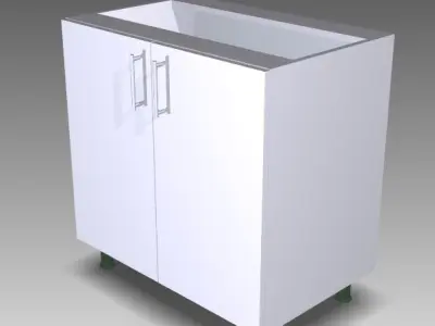 KitchenBox TextureFree Free 3D model buy