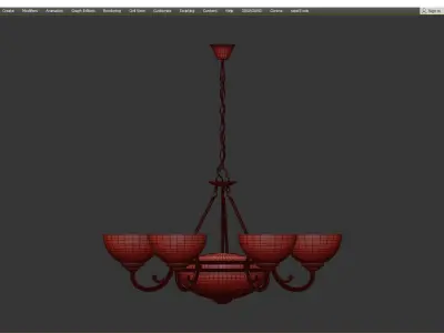 Arte Lamp WINDSOR Low-poly 3D model