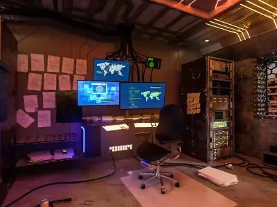 Hackers Room 3D model