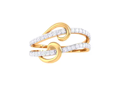  Women Ring MTL 3dm STL OBJ FBX Details 3D print model 95