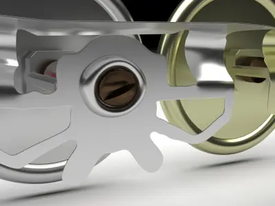 Fire Sprinklers Set 3D model