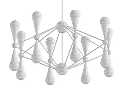 Caracas chandelier 3D model