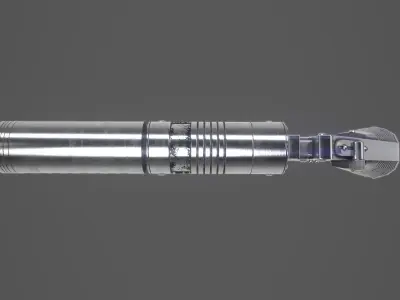 Star Wars Movie Reys -NN14 Blaster Low-poly 3D model