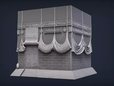 The Kaaba 3D print model