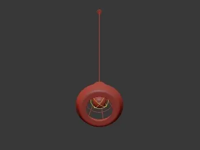 Liqui Contracts Work Lamp 3D model