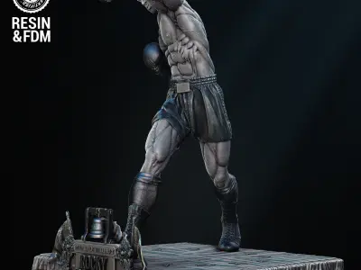 Wicked Movies Rocky Sculpture Tested for 3D printing 3D print model