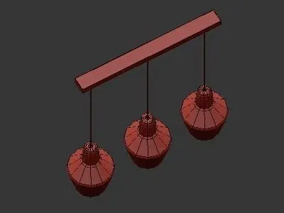 HUDSON CONE PENDANTS 3D model