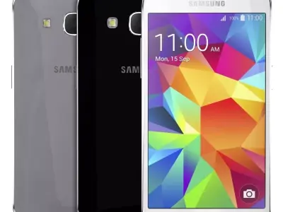 Samsung Galaxy Core Prime All Colors 3D model