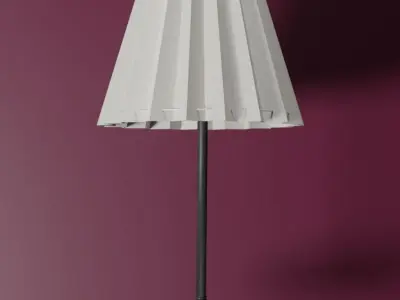 Table lamp 3D model 38