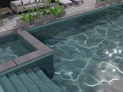 SWIMMING POOL NO82 A 3D model