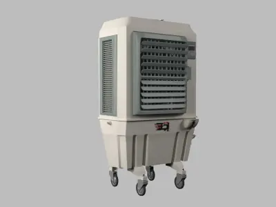 Desert air conditioning  3D model