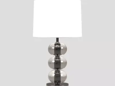West Elm Abacus Table Lamp 3D model