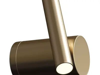  Planet LED wall light 3D model