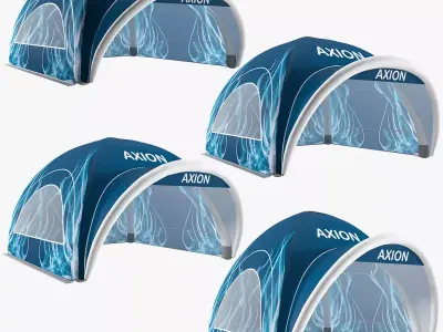 Tents Lite inflatable Axion 3D model