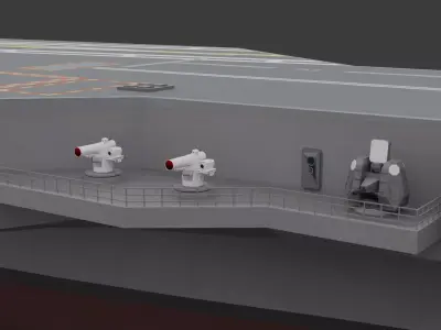 Korean Ghost Commander Carrier 3D model