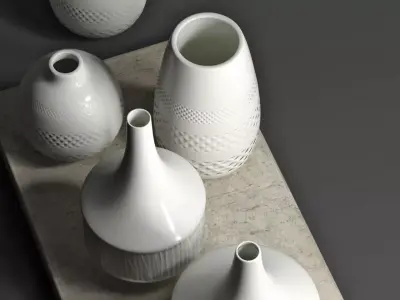 Ceramic Set 01 3D model