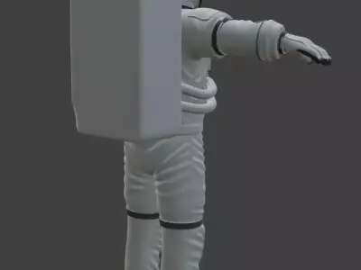 Astronaut Spacesuit 3D Model 3D model
