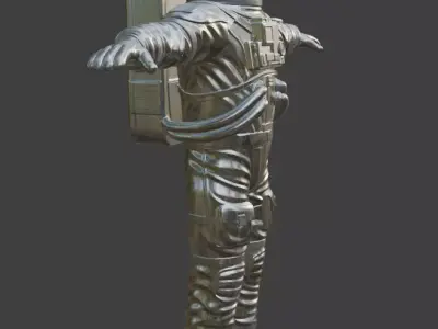 Spacesuit Astronaut EVA Suit 3D Model High Detail PBR 3D model