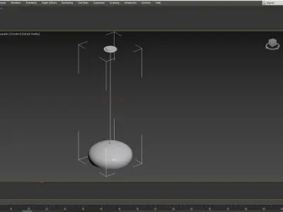 MOGANO 1 pendant light 3D model