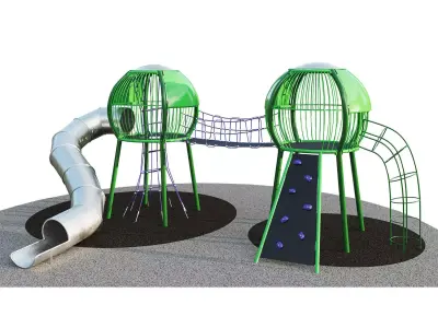 Children Playground Kompan Low-poly 3D model