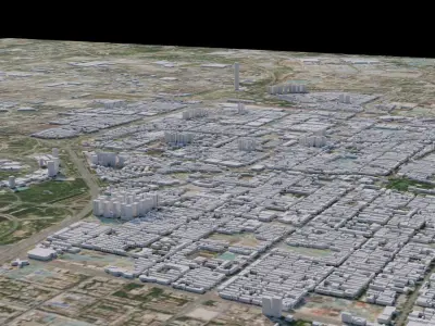 Zhengzhou - China 3D model