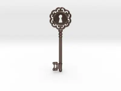 Lock Key 3D print model