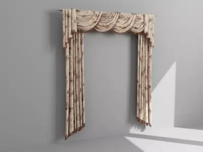 Vol2 Draperies0002 VR 3D model