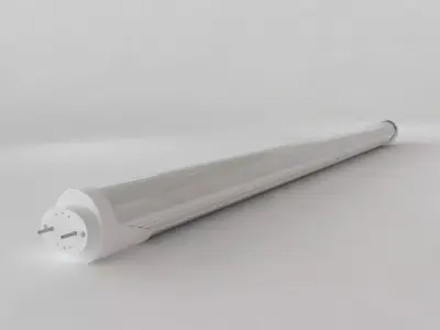 Tube Light 3D model