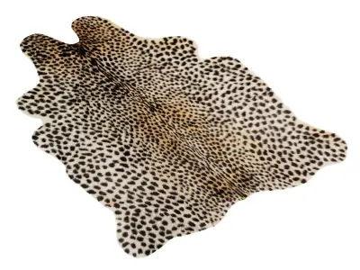 Acadia Animal Print Indoor Rug 3D model