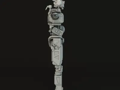 Chappie star wars robot 3D model