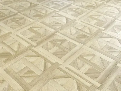 Parquet - Laminate - Wooden floor 2 in 1 Low-poly 3D model 196