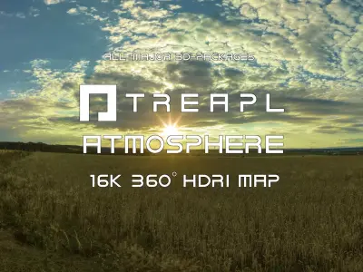 A06- HDRI SKIES TREAPL ATMOSPHERE - 360 SKIES Texture