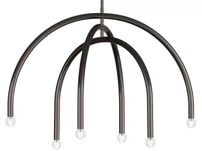 Arc Chandelier 3D Model 3D model