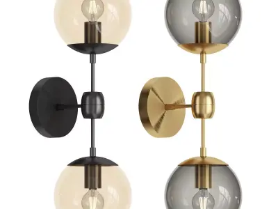 Inodesign Fireflies Wall Sconce 3D Model 3D model