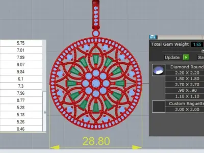 MP PENDANTS N1 3D print model